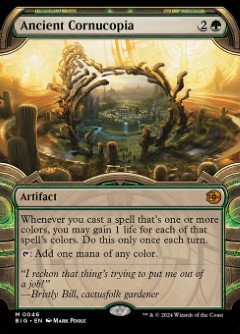 Ancient Cornucopia Outlaws of Thunder Junction- The Big Score Vault Frame